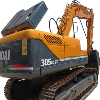 30500 KG マシン重量 ハインダイ305LC-9 クローラー掘削機 215 kw 中古 ハインダイ掘削機