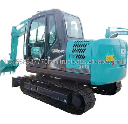 日本からのコベルコ SK75-8 水力クローラー掘削機 中古品 状態良好