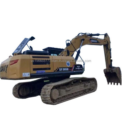 SANY SY365H クローラー掘削機 1.9m3のバケツ容量とオリジナルの水力ポンプ