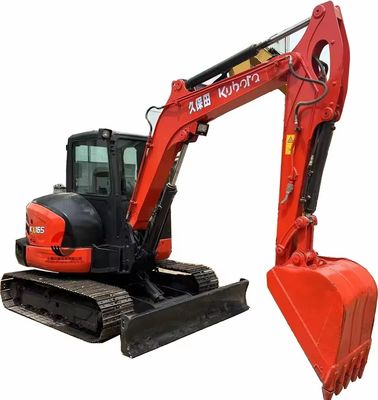 6.5TON KUBOTA KX165 0〜2000時間の作業時間と0.2M3バケットの容量を持つ掘削機