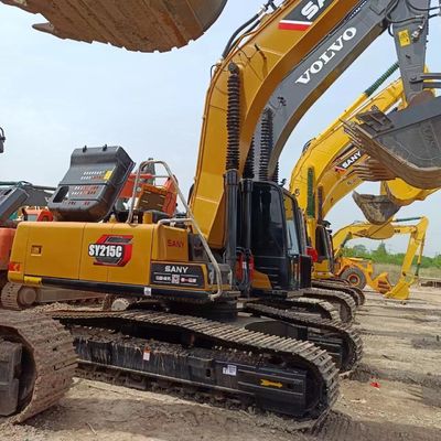 Sany SY215C 215C 中古掘削機 水力中型掘削機 21トンのクローラー掘削機