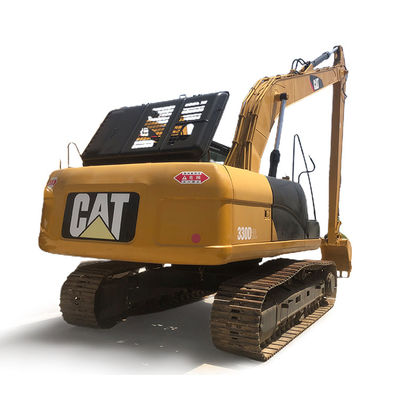 CAT 330D2L オリジナルの水力シリンダーと1.8M3バケットの容量を持つ古用掘削機