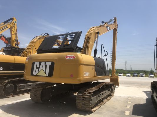 CAT 330D2L オリジナルの水力シリンダーと1.8M3バケットの容量を持つ古用掘削機