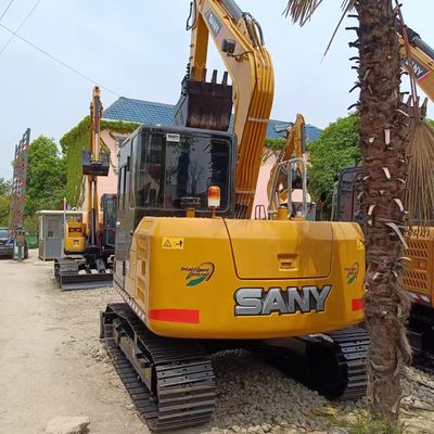 SANY SY75C 中古掘削機 ほぼオリジナルの液圧ポンプ 速く動くマシン