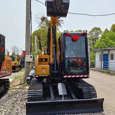 0.32M3のバケツ容量と労働時間が少ない安価なSany SY75C掘削機