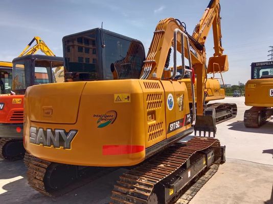 0.32M3 バケット容量 Sany SY75C プロ 掘削機 オリジナル 水力シリンダーと右