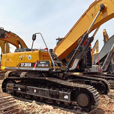 30.5ton オリジナルペイント 212 kw 30.5ton と使用 Sany 305H 大きなクローラー掘削機