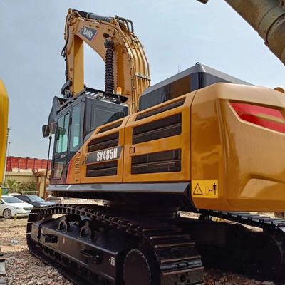 48トンのSANY SY485H オリジナル水力ポンプと消費量を持つ古着掘削機掘削機