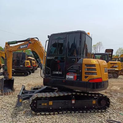 Sany SY60C 優れた作業性能と0~2000時間の作業時間を持つ掘削機