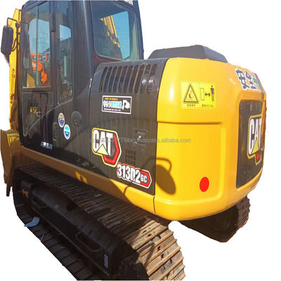 CAT 313 オリジナルの水力シリンダーカッターピラー機械付きの掘削機