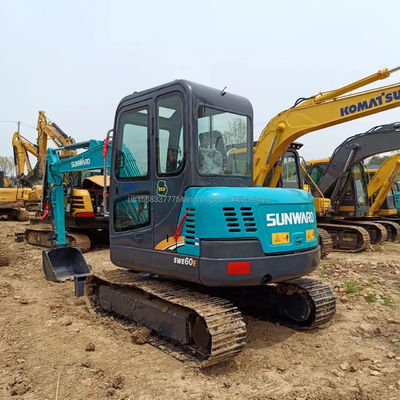 SWE60E クローラー掘削機 オリジナル水力シリンダーと 0.34M3 バケット容量