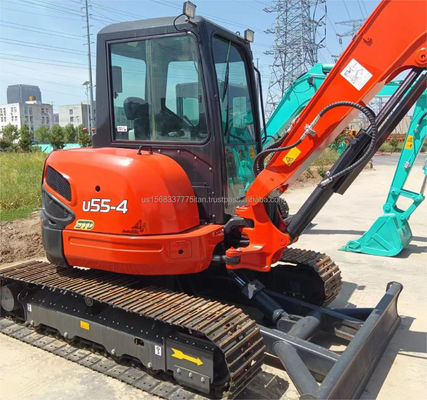 日本原型 KUBOTA KXU55 ミニ掘削機 5.5 トン 原型エンジンとPLCで使用