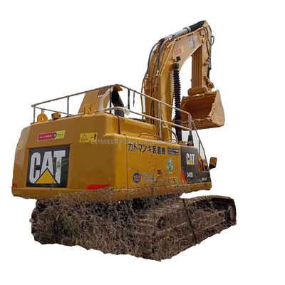 49TON オリジナルの水力シリンダーを持つ古着の建設カタピラー 349 CAT349掘削機