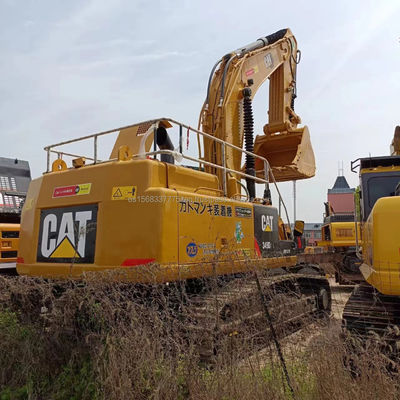 49TON オリジナルの水力シリンダーを持つ古着の建設カタピラー 349 CAT349掘削機