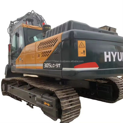 305LC-9T 30トンのハインダイ 大型機械 198kWの古着掘削機 韓国製エンジン