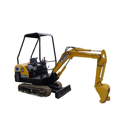 日本におけるオリジナルの水力ポンプと0.2M3バケツ容量を持つコマツー掘削機
