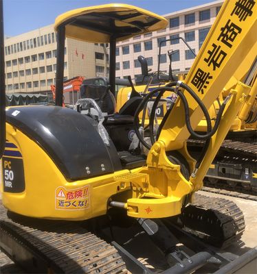 コマツー PC50 5トンの水力ミニ掘削機 クローラー掘削機 中古掘削機 harga掘削機