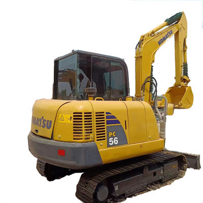 6トンの稼働重量 コマツー PC60 ミニ掘削機 クローラー掘削機 2016年