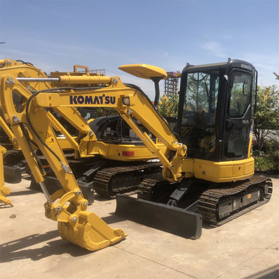 水力シリンダー コマツー PC35 中古掘削機 3670 KG 機械重量 クローラー掘削機