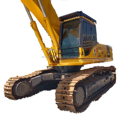 45トン KOMATSU PC450-7 エグババター オリジナルの水圧バルブと使用された大きなマシン