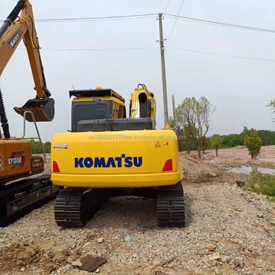 低時間 KOMATSU PC130 元の水力ポンプを備えた掘削機