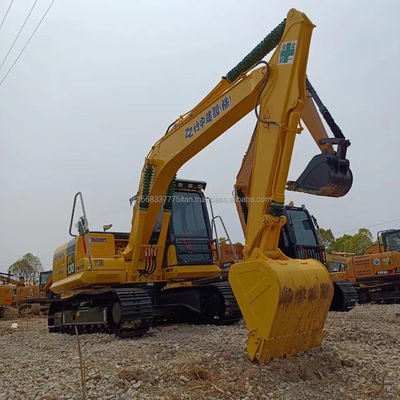 上海で13トンの中古のKOMATSU PC 130掘削機で,機械重量は13000KG