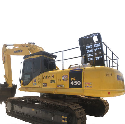 中古のコマツー PC450 掘削機 2016 日本 水力クローラーマシン 重量40000KG