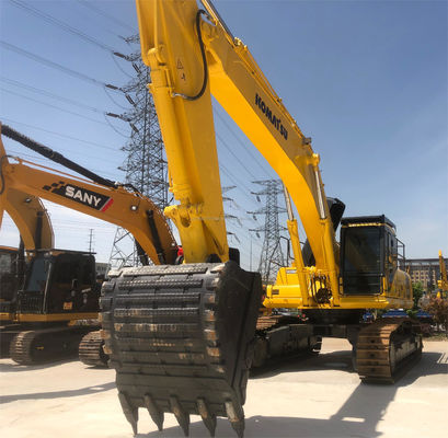 中古のコマツー PC450 掘削機 2016 日本 水力クローラーマシン 重量40000KG