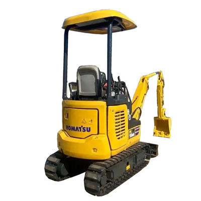 2トンの稼働重量 コマツー PC18MR ミニ 中古掘削機 オリジナル液圧バルブ