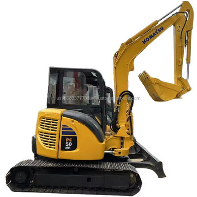 パイロットハウスのコマツーPC50古着掘削機 5020KG重量 オリジナル水力シリンダー