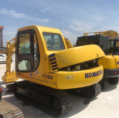 6TON 作業重量 水力掘削機 クローラー オリジナル コマツー PC60 中古掘削機