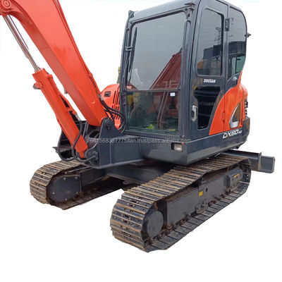 DOOSAN DX60 掘削機 優れた効率 水力工事機械に最適