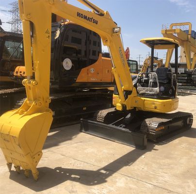 コマツー PC56 5.6トンの水力小型掘削機 クローラー掘削機 日本製