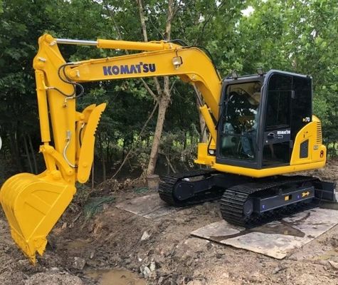 コマツー PC70 7T 0.2M3 ボケット容量と良好な走行状態の古着掘削機