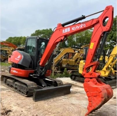 オリジナルの水力シリンダー 6トンのクボタミニ掘削機 KX163 0~2000 作業時間