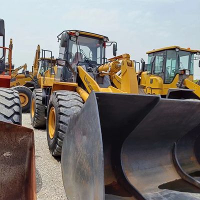 オリジナルの水力ポンプと0〜2000時間の作業時間を持つリウゴン856h中古ホイールローダー