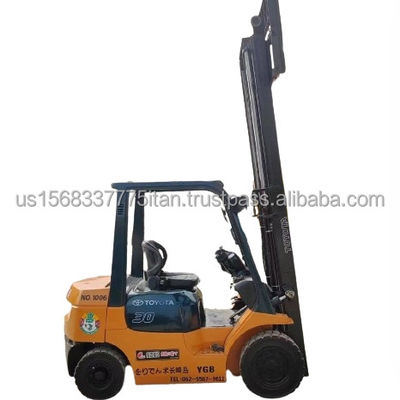 トヨタ FD50 トラックフォークリフト 45 kw パワーと4500 KG 重量