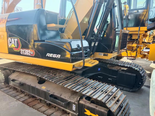 313D2GC カタピラー掘削機 74.5 kw 13000 KG 中古 クローラー掘削機 建設用