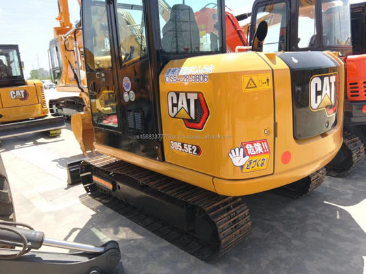 中古 掘削機 ハルガ 掘削機 カタピラー キャット 305.5E2 34.1 kW 機械 重量 6000 KG