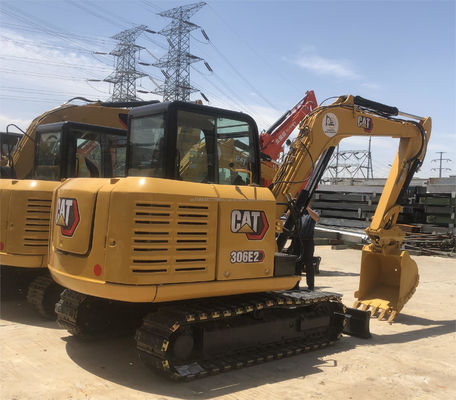 Cat 306E2 掘削機 0~2000 作業時間付きのミニ掘削機 オリジナルバルブ