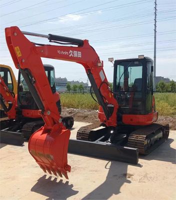 供給 5.5 TON Kubota u55 掘削機 低労働時間 0-2000 中古ミニ掘削機