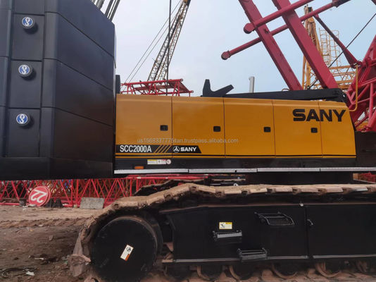 使用済み SANY SCC2000A クローラークレーン 20000 kg 優れた性能の建設機械