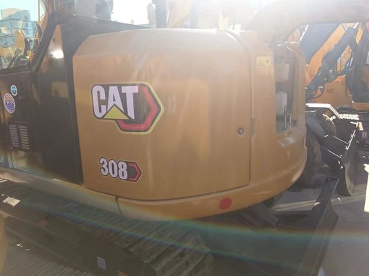 日本製の8トンのCAT 308掘削機 3.5トンの稼働重量