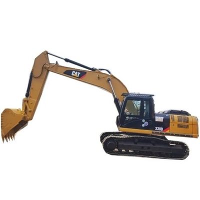 CAT 330D2L 1.8M3のバケツ容量と0〜2000時間の作業時間を持つ地球移動掘削機