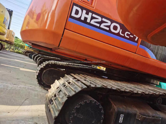 22000 KG ドーサン DH220 オリジナル水力ポンプのマルチ機能の中古ミニ掘削機