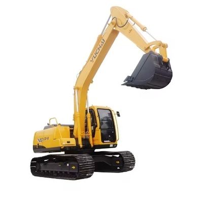 オリジナルの水力シリンダーと73kwのパワーで中型Sany 135cプロ掘削機を使用