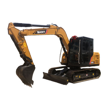 Sany SY75C Pro 優れた作業性能 7TON 作業重量で使用された掘削機
