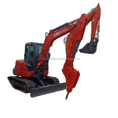 原始液圧シリンダーと機能を持つ手頃な価格の古着 KUBOTA KX163 掘削機