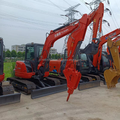 原始液圧シリンダーと機能を持つ手頃な価格の古着 KUBOTA KX163 掘削機