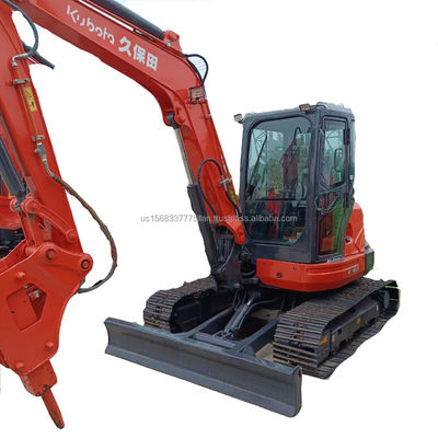 元の液圧バルブと6TONの作業重量を持つ古着 KUBOTA KX163掘削機